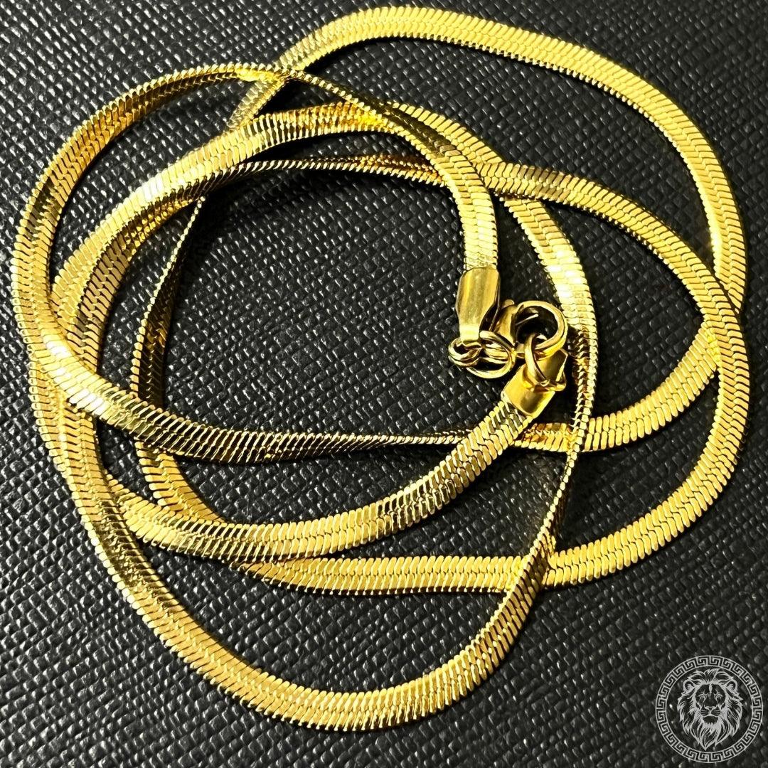 Golden Snake Chain 2mm - Stylex