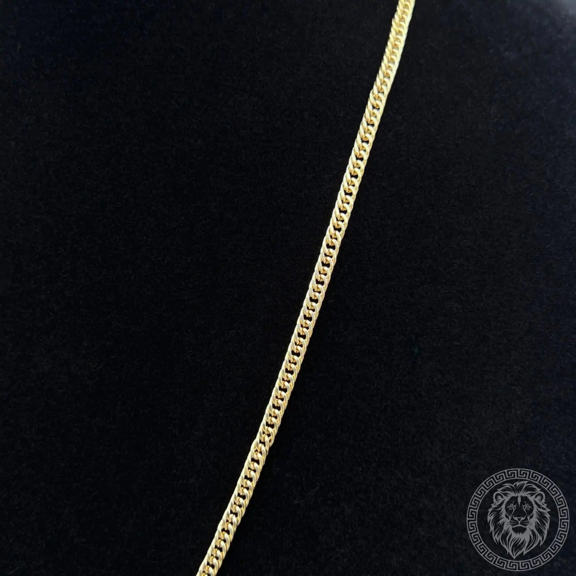 2MM GOLD CUBAN CHAIN - Stylex