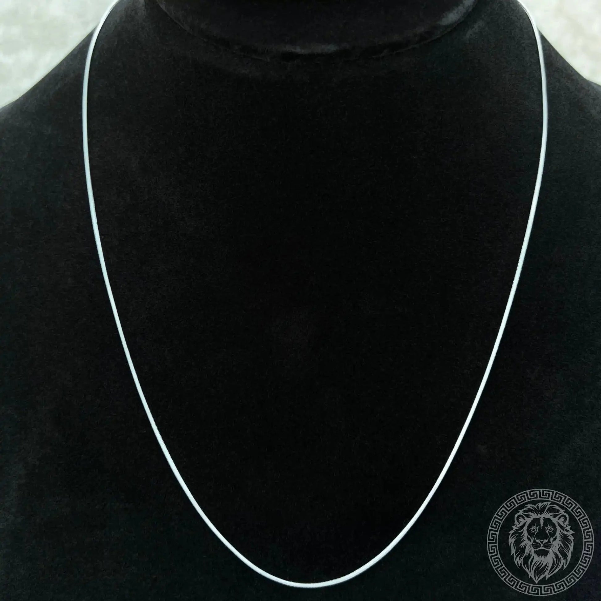 1mm Thin Round Silver Chain - Stylex