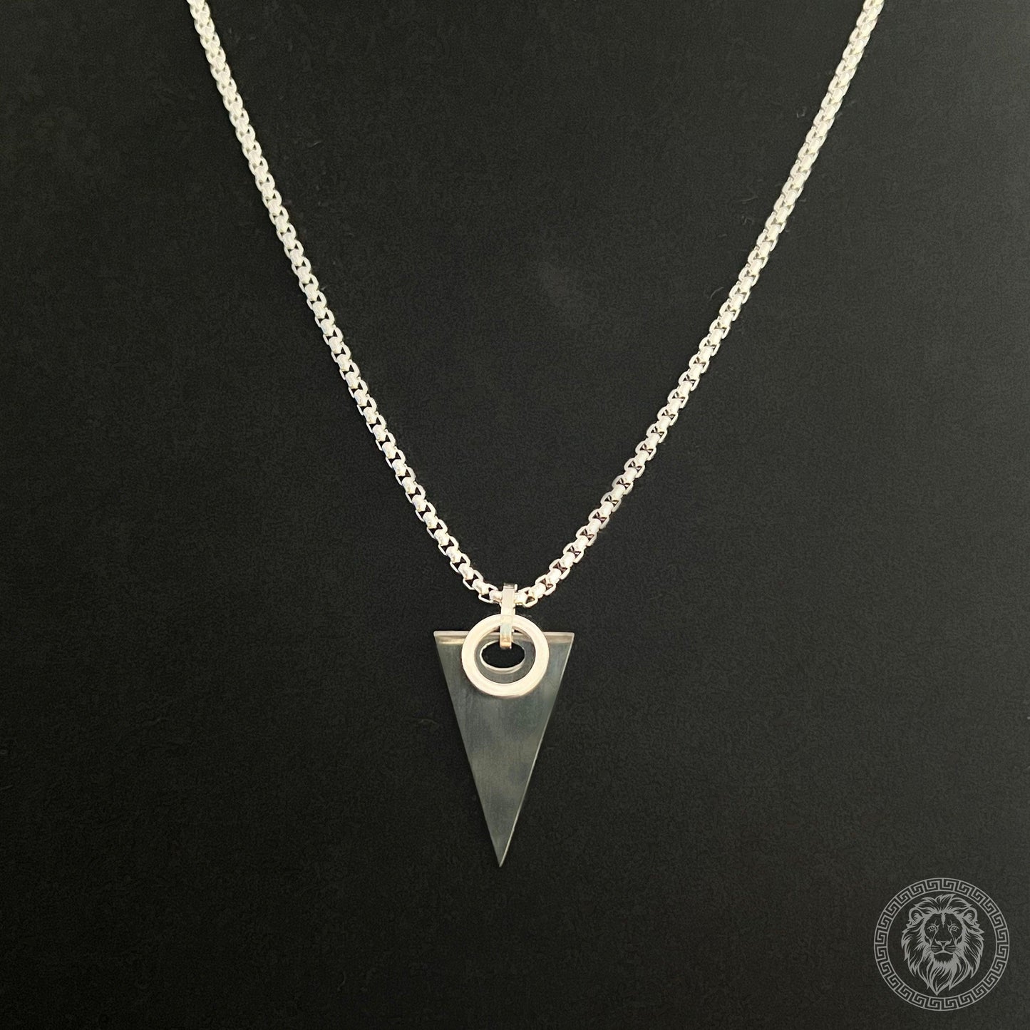 Black Triangle Arrow Pendant - Stylex