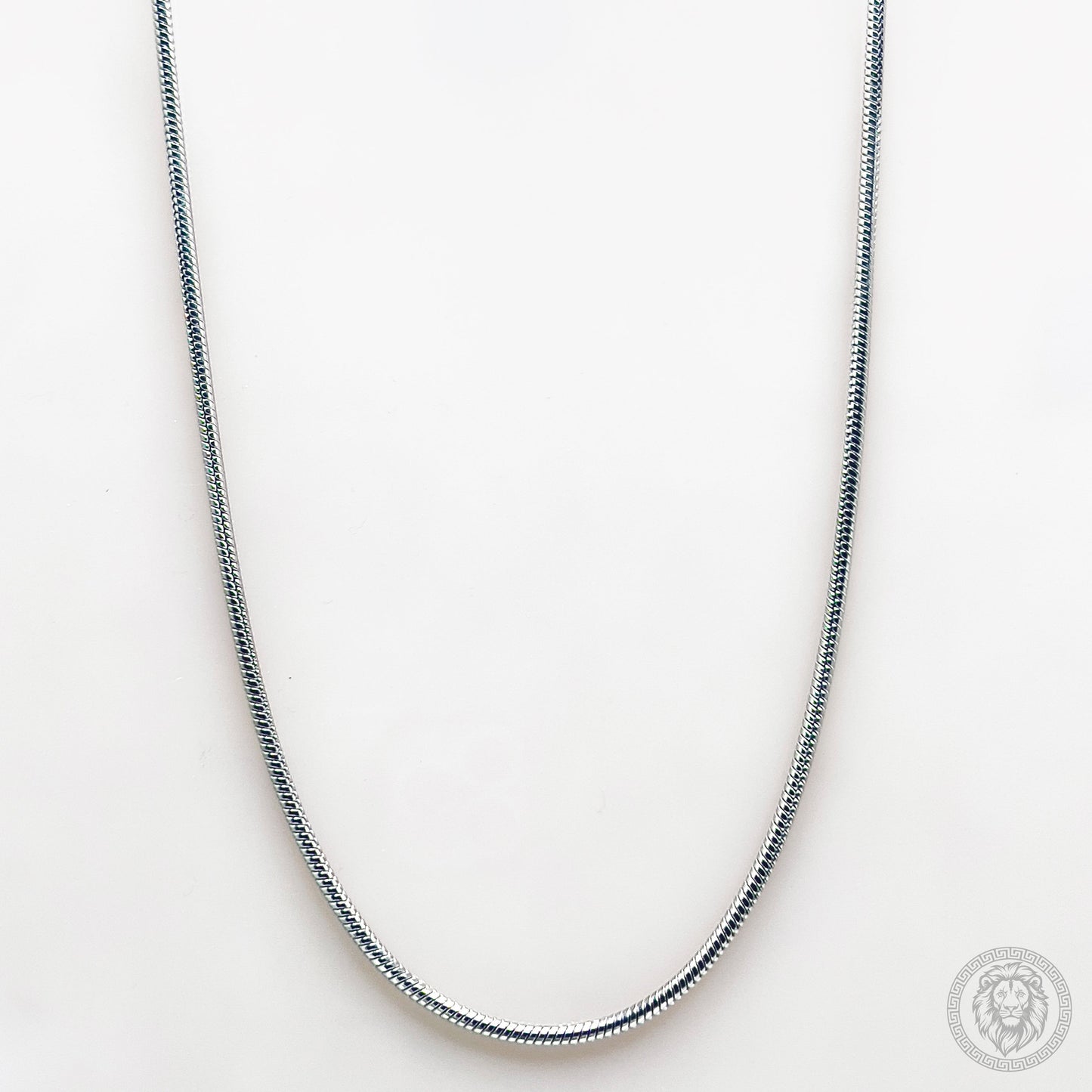 Round Silver Snake Chain