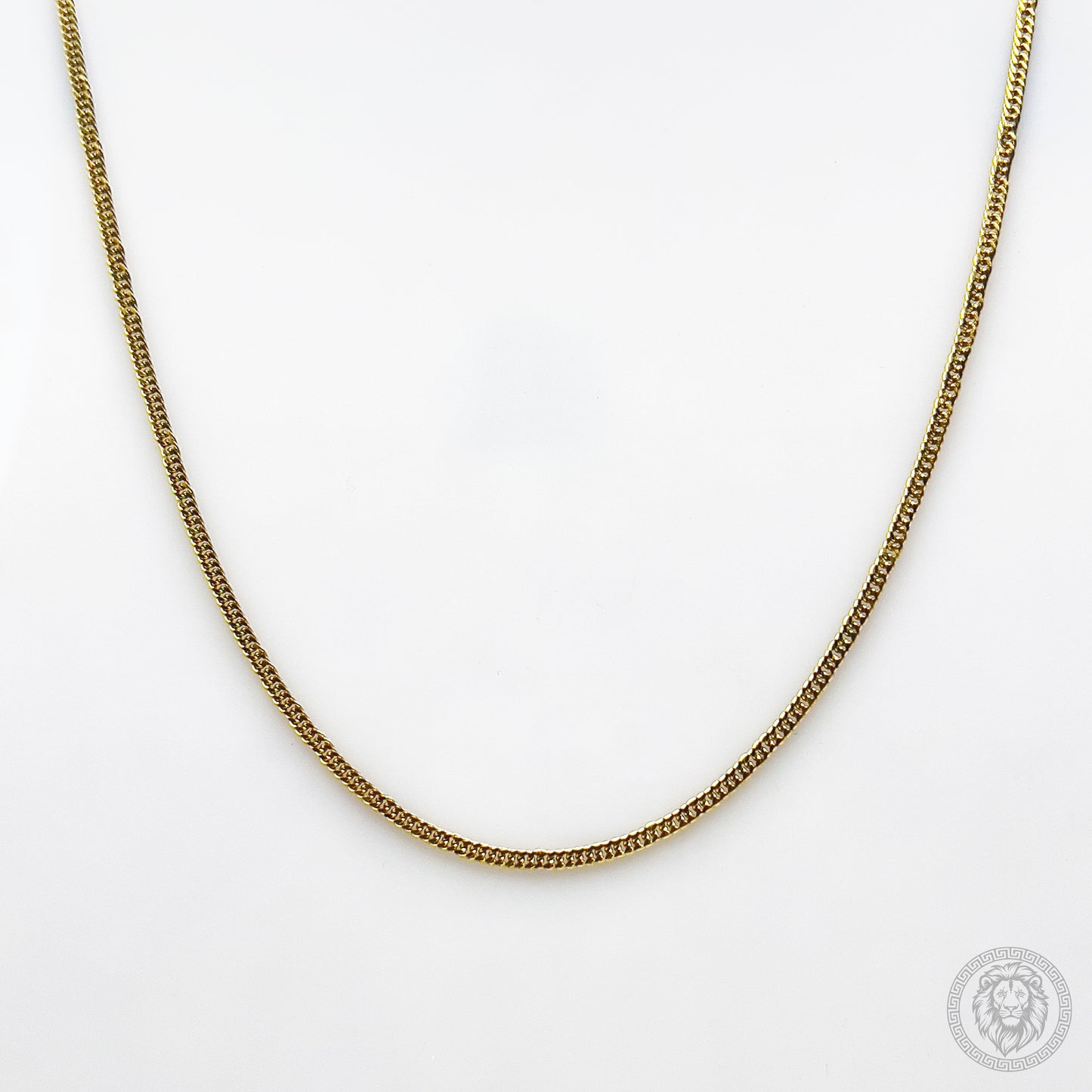 2mm Gold Cuban Chain